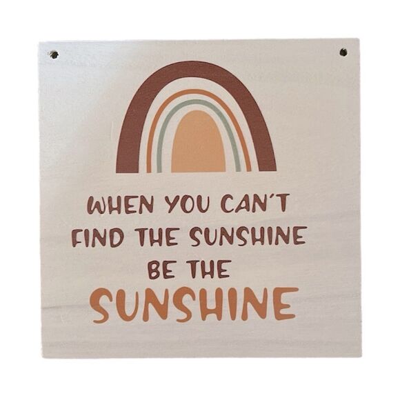 Sunshine Wooden Sign - Picture 1 of 1